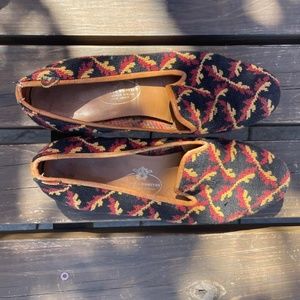 Vintage Stubbs & Wootton tapestry slippers